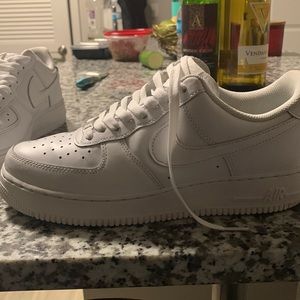 Nike Air Force 1 white worn in good condition